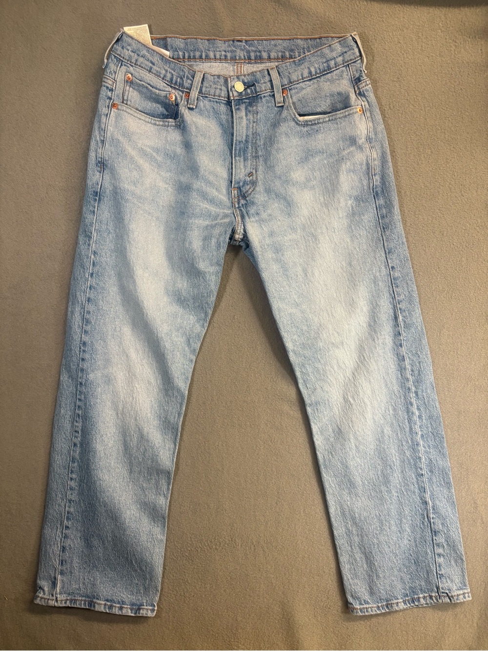 Levi's 569 Men's Loose Straight Fit Jeans 32x30 Light Wash Blue